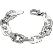 Amello Armband Edelstahl, Keramik ca. 19,5cm Glieder | Gr.: onesize