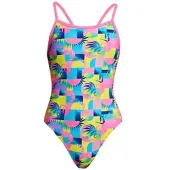 Funkita Badeanzug Sunkissed in braun | Gr.: 164