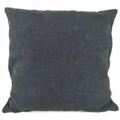 Plückefinken Nonbook - Dekokissen - Chenille anthrazit | Gr.: onesize