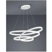 TRIO Leuchten Pendelleuchte FRIDOLIN in weiß matt | Gr.: onesize