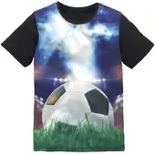Kidsworld T-Shirt in schwarz | Gr.: 152/158
