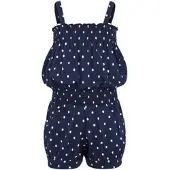 Kidsworld Kurzoverall in marine-weiß | Gr.: 92