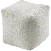 Kobolo Pouf LOTUSSITZ in Weiß | Gr.: onesize