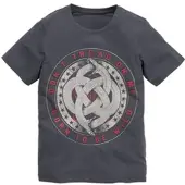 Kidsworld T-Shirt in anthrazit | Gr.: 152/158