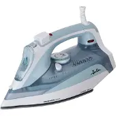 Jata PL1058C, Dampfbügeleisen, Keramik-Bügelsohle, 50 g/min, Grau, Weiß, 0,4 l, 3000 W