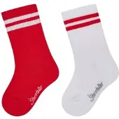 Sterntaler Active Socken Ringel 2er-Pack in mittelrot | Gr.: 34