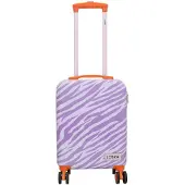 Zebra trends Travel Kinderkoffer lila zebra