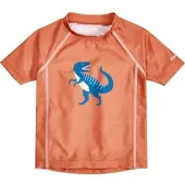 Playshoes UV-Schutz Shirt 1/2-Arm Dino in ocker | Gr.: 134/140