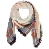 Camel active Schal aus einem Baumwollmix in Flammenrot | Gr.: onesize