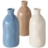Boltze Vase Mylana aus 3er Set in blau | Gr.: onesize