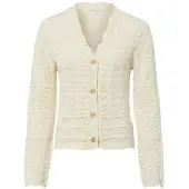 Marie Lund Jacke in ecru - 0005 | Gr.: L