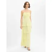 Marie Lund Abendkleid in zitrone - 0002 | Gr.: 44