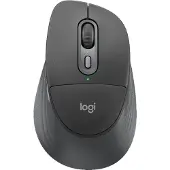 Logitech Signature Comfort Plus M850 L, rechts, Optisch, RF Wireless + Bluetooth, 4000 DPI, Graphit