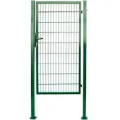 GreenYard Doppelstabmatten Gartentor Moosgrün - ca. 100 x 180 cm