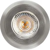 Heitronic LED Einbaustrahler DL7202 nickel Ø82 mm IP44