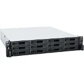 Synology RackStation RS2421+, NAS, Rack (2U), Ryzen Embedded, V1500B, 4 GB, DDR4