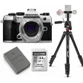 OM SYSTEM OM-5 Mark II Silber Holiday Kit