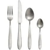 Bloomingville Besteck Frea 4er Set aus Edelstahl in silber | Gr.: onesize