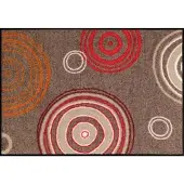 Erwin Müller Fußmatte Kaiserslautern in braun/rot | Gr.: 50x75-cm