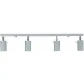 Licht-Erlebnisse Großer Deckenstrahler ETNA 80 cm lang 4x GU10 vielseitig Metall Deckenlampe Wohnzimmer Arbeitszimmer