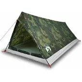 vidaXL Campingzelt 2 Personen Tarnmuster Wasserdicht