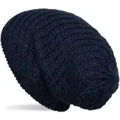 StyleBREAKER Strickmütze "Grobstrick Beanie Mütze" 1 Stk.