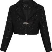 Faina Jacke Frauen Schwarz