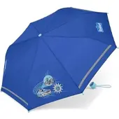 Scout Kinder-Taschenschirm mit reflektierenden Streifen Regenschirm Blue Police | Gr.: onesize