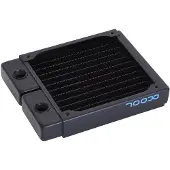 Alphacool NexXxoS ST25, Radiator-Block, Cooper, Stahl, Schwarz, 1/4", 12 cm, CE, FC, RoHS