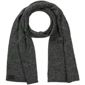 Camel active Melierter Strickschal in Schwarz | Gr.: onesize