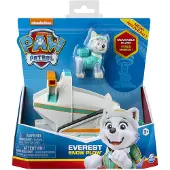 Spin Master PAW Patrol Schneefahrzeug mit Everest-Figur (Basic Vehicle/Basis Fahrzeug), Schneemobil, PAW Patrol, 3 Jahr(e), Mehrfarbig