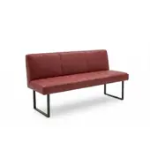 KAWOLA ESSZIMMERBANK ELEEN Rot Leder