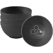 Villeroy & Boch Müslischüssel Manufacture Rock Mickey Mouse Schwarz 430ml (6er Set)