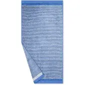 Ross Walk-Frottier Handtücher Querstreifen 4840 Duschtuch 70x140 cm | kornblumenblau-granit - blau