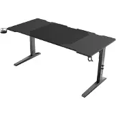 Genesis NDS-2250, Gerade, Rechteckige Form, MDF-Platten, Stahl, Gaming, Schwarz