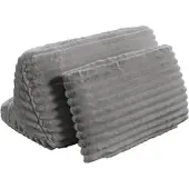 KAWOLA RÜCKENKISSEN WIOLO SOFT Grau Cord