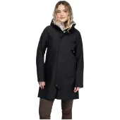 Bergans Damen Winter Shelljacke, wasserdicht, integrierte Kapuze, ungefüttert, schwarz