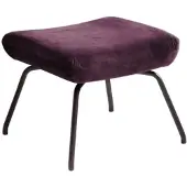 KAWOLA HOCKER LOTTE Violett Velvet