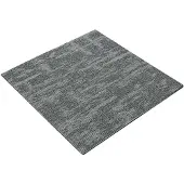 vidaXL Teppichfliese Rockgrau 50 x 50 cm 20 pcs PP und Bitumen