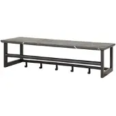 KAWOLA GARDEROBE SESTA Grau Kunststoff