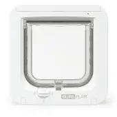 Sureflap Mikrochip Katzenklappe - Weiß