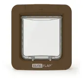 Sureflap Mikrochip Haustierklappe - Braun