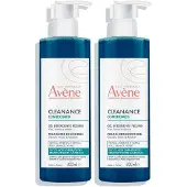 Avene Cleanance Comedomed Peeling Reinigungsgel 2x 2x400 ml Gel