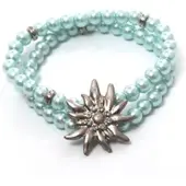 Collezione alessandro Trachtenarmband " Alea " in türkis | Gr.: onesize