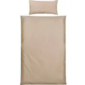 Erwin Müller Mako-Satin Bettwäsche Landshut in taupe | Gr.: 200x220-cm-80x80