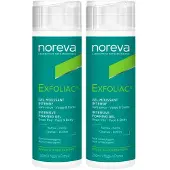 Noreva Exfoliac Reinigungsgel 2x 2x200 ml Gel