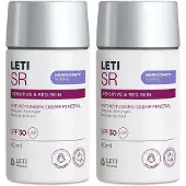 LETI SR Anti-Rötungen Creme Mineral SPF 30 2x 2x40 ml