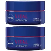 Nivea Visage Vital aufbauende Nachtpflege 2x 2x50 ml Nachtcreme