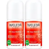 Weleda Granatapfel 24 h Deo Roll-on 2x 2x50 ml Körperpflege