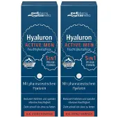 Medipharma cosmetics Hyaluron Active Men Feuchtigkeitspflege Creme 2x 2x50 ml